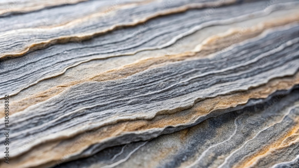 Layered Stone Texture Abstract Close-up of Sedimentary Rock Formation Showing Diverse Hues and Undulating Patterns Layered Stone Texture Abstract Close-up of Sedimentary Rock Formation Showing Diverse Hues and Undulating Patterns