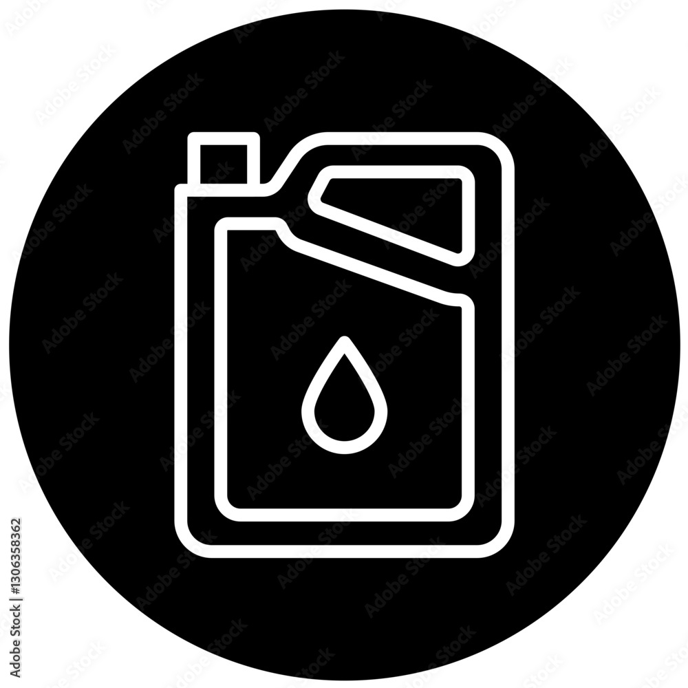 Vector Design Oil Change Icon Style