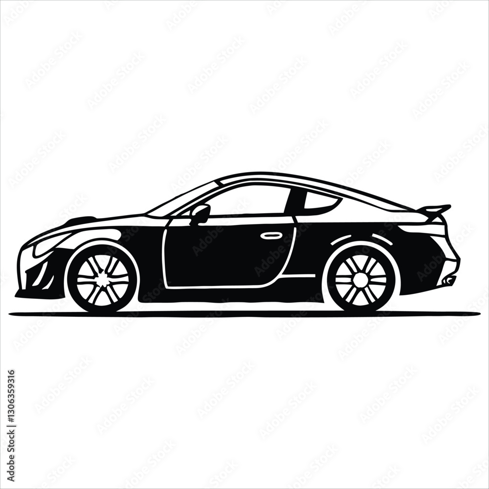 vector illustration of a car - AI Generator vector illustration of a car - AI Generator