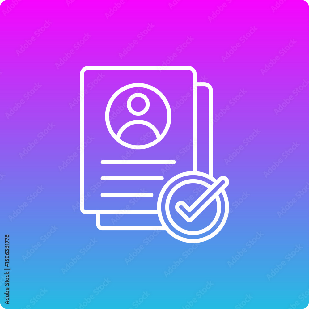 Curriculum Vitae Icon Curriculum Vitae Icon