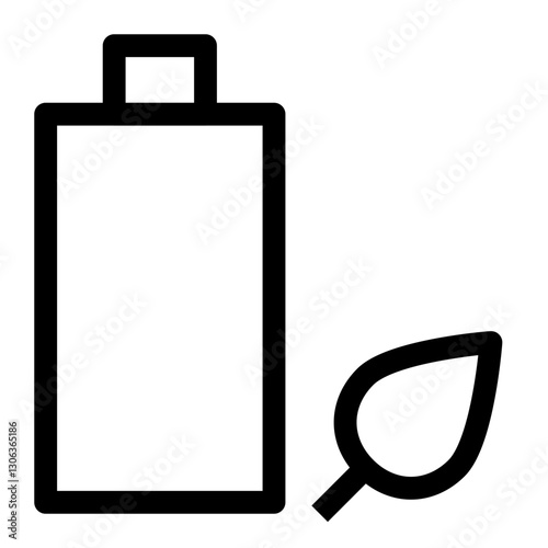 nature and ecology thin icon