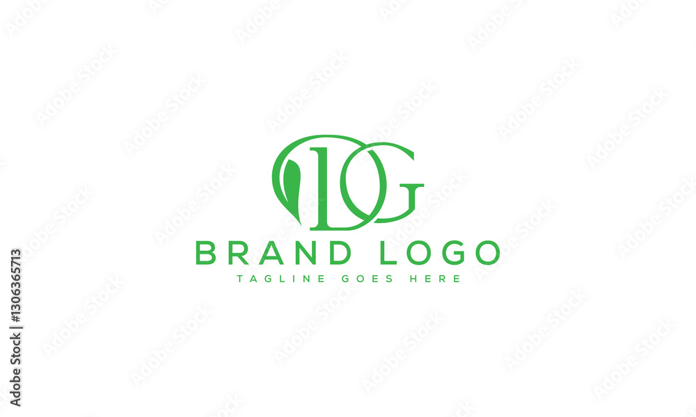 letter DG logo design vector template design for brand. letter DG logo design vector template design for brand.