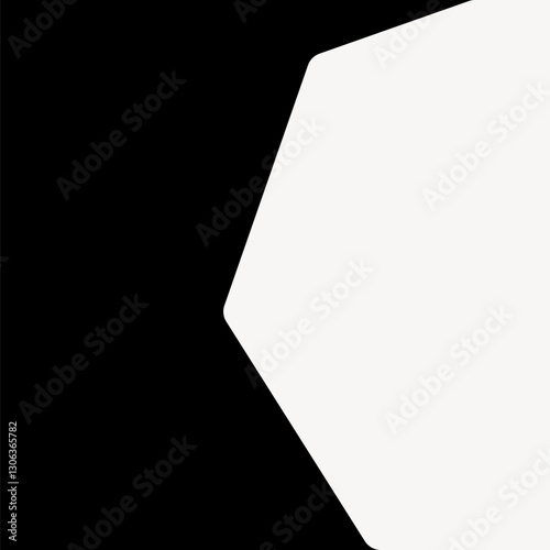 Abstract geometric frame vector