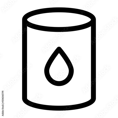 nature and ecology thin icon