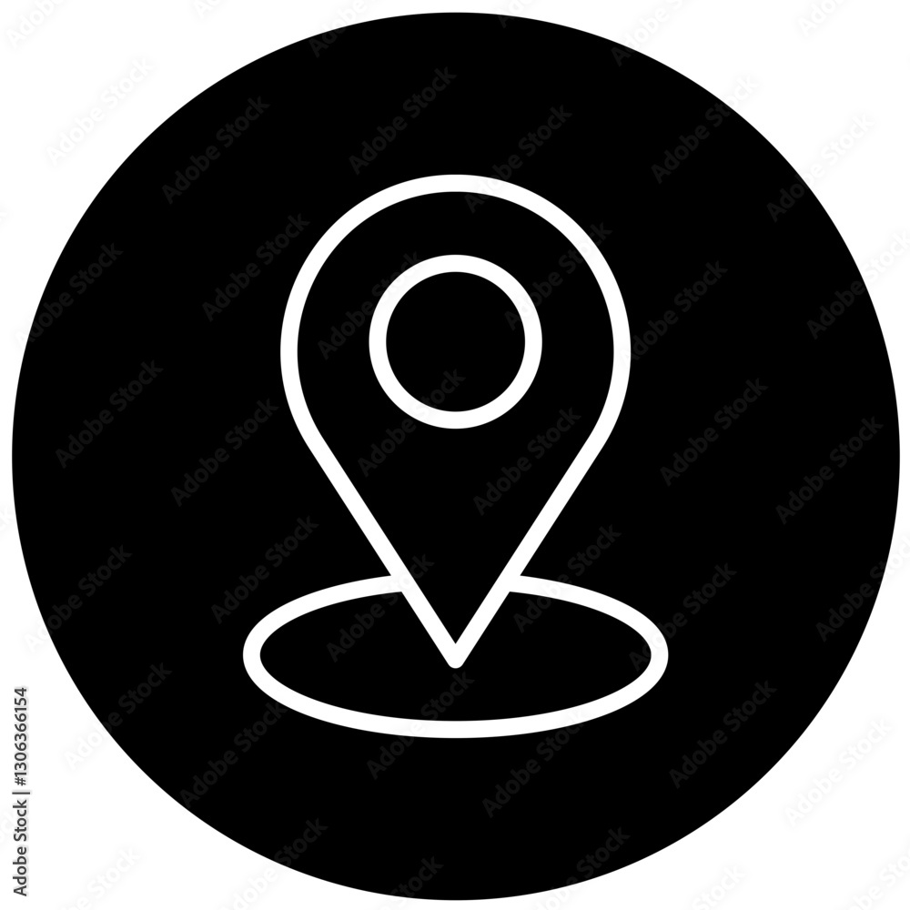 Vector Design Location Icon Style Vector Design Location Icon Style