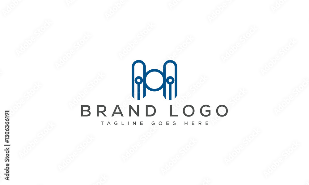 letter H logo design vector template design for brand. letter H logo design vector template design for brand.