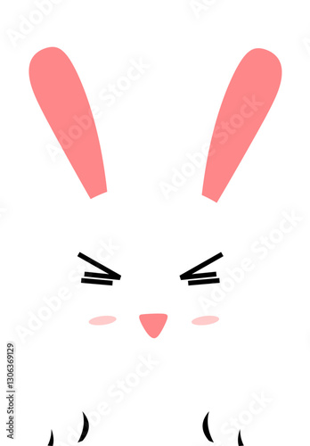 Easter Bunny Head