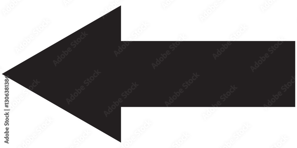 Long red ,black, blue arrow icon Long red ,black, blue arrow icon