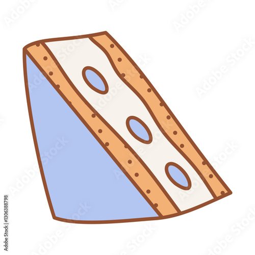 Blueberry Cake Vector