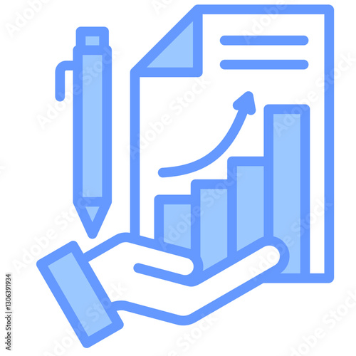 Financial Report Icon