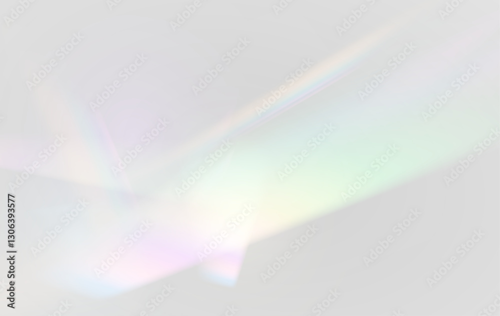 PNG White Crystal Rainbow Glow, Shimmering Light with Prism Effect, PNG Sparkling Dust and Colorful Bokeh, Radiant White Crystal Reflections, Festive Glowing Particles, Dreamy Light Flare Background.