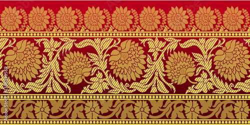 beautiful graphic saree design and this sari design is in Indian style which is for textile fashion industry and it can be used as wallpaper backdrop and website bg this style is originated in india