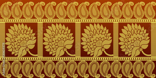 beautiful graphic saree design and this sari design is in Indian style which is for textile fashion industry and it can be used as wallpaper backdrop and website bg this style is originated in india
