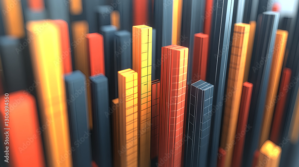 Dynamic data visualization digital space 3d render abstract environment close-up graphic design concepts Dynamic data visualization digital space 3d render abstract environment close-up graphic design concepts