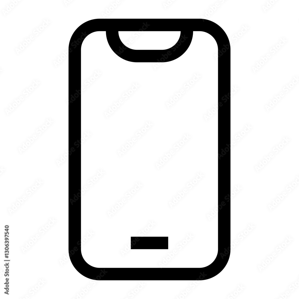 shopping and ecommerce thin icon shopping and ecommerce thin icon
