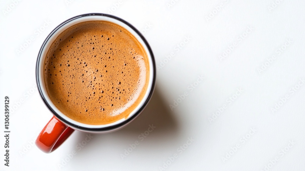 Enjoy a moment of tranquility as a steaming cup of rich, aromatic coffee rests on a clean, white surface, offering warmth and delight to start the day right Enjoy a moment of tranquility as a steaming cup of rich, aromatic coffee rests on a clean, white surface, offering warmth and delight to start the day right