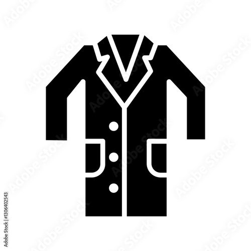 Lab Coat Vector Icon