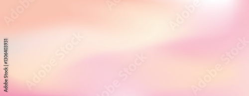 Soft pink and peach gradient background, background with smooth texture, background featuring pink and peach hues. Minimal abstract blur gradient vector background