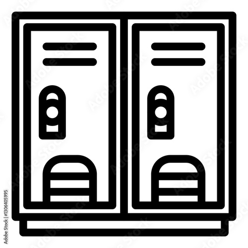 Double School Lockers
