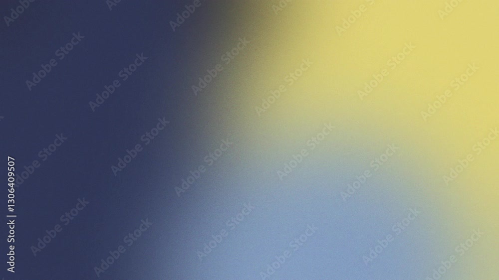 Loopable abstract blue and yellow color gradient background animation. Concept of elegant and modern business presentation.