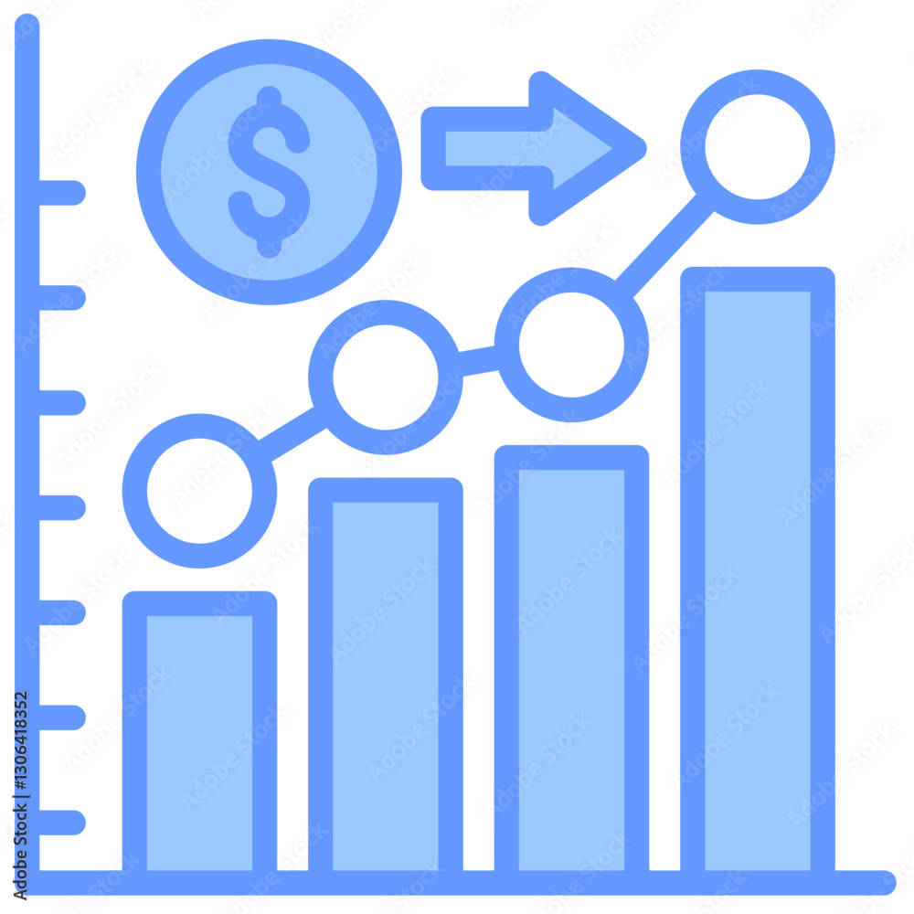 Forecasting Icon Forecasting Icon