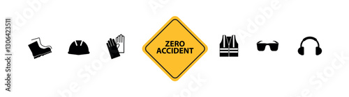 zero accident sign