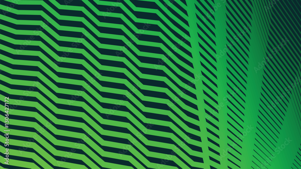 Green stripes zig zag lines abstract background for backdrop Green stripes zig zag lines abstract background for backdrop