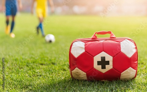 Soccer Injury Emergency: Medics Aid Player