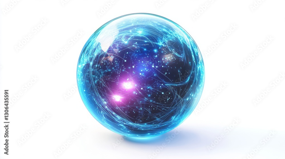 Generic Glowing Holographic View Luminous Lines Flux Generic Glowing Holographic View Luminous Lines Flux