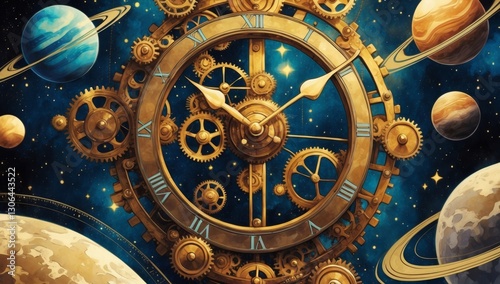 THE CLOCKWORK UNIVERSE – TIME AND COSMOS IN PERFECT HARMONY