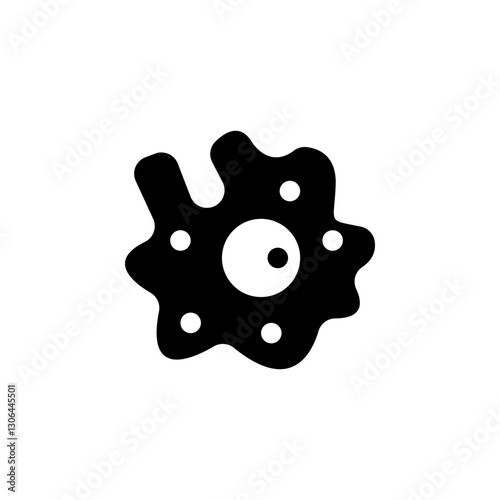 Amoeba glyph icon