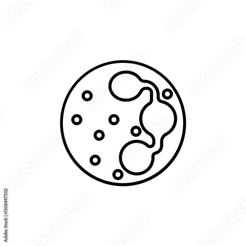 White Blood Cell line icon