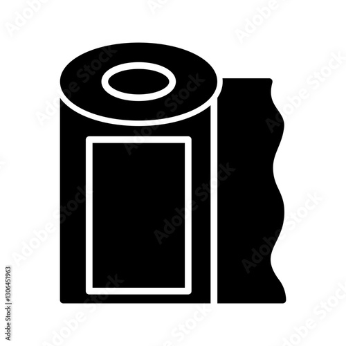 Plastic sheeting Vector Icon