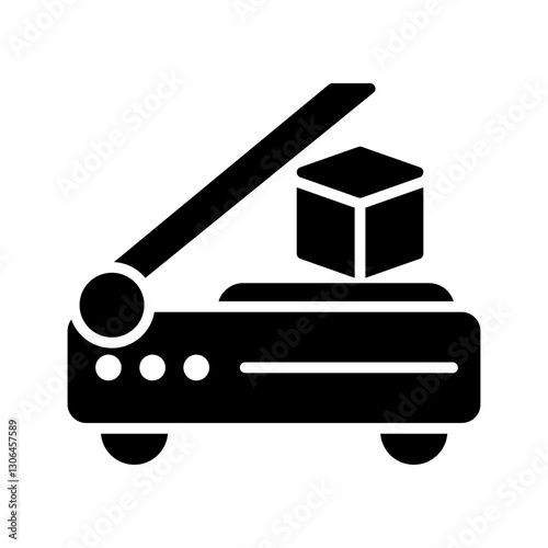 3D Scanner Vector Icon