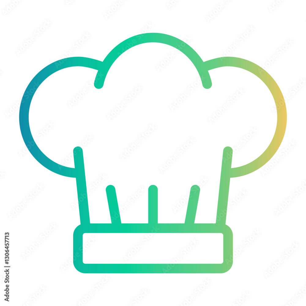 butcher Line Gradient Icon butcher Line Gradient Icon