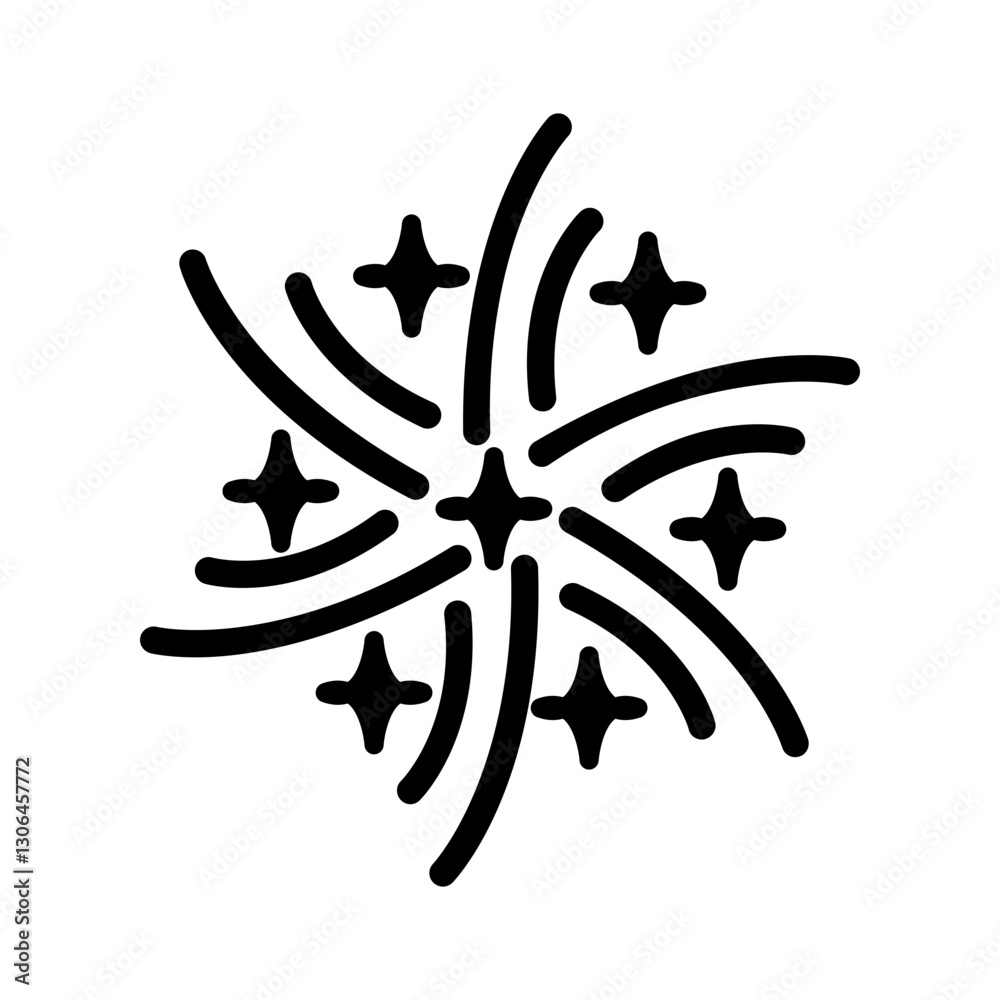 Fireworks Vector Icon Fireworks Vector Icon