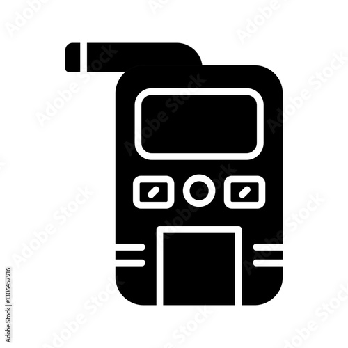 Breathalyzer Vector Icon