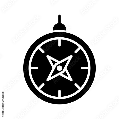 Compass Vector Icon