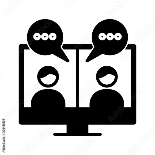 Telepresence Vector Icon