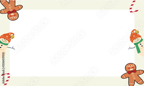framework for photo or congratulation