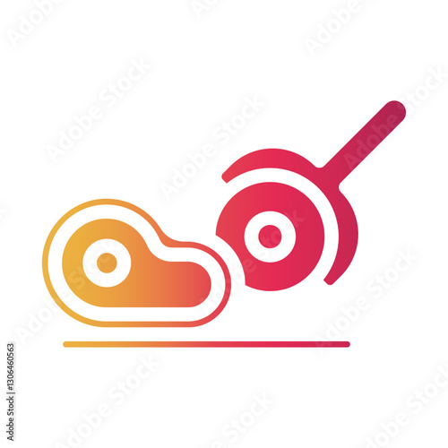 meat Gradient icon