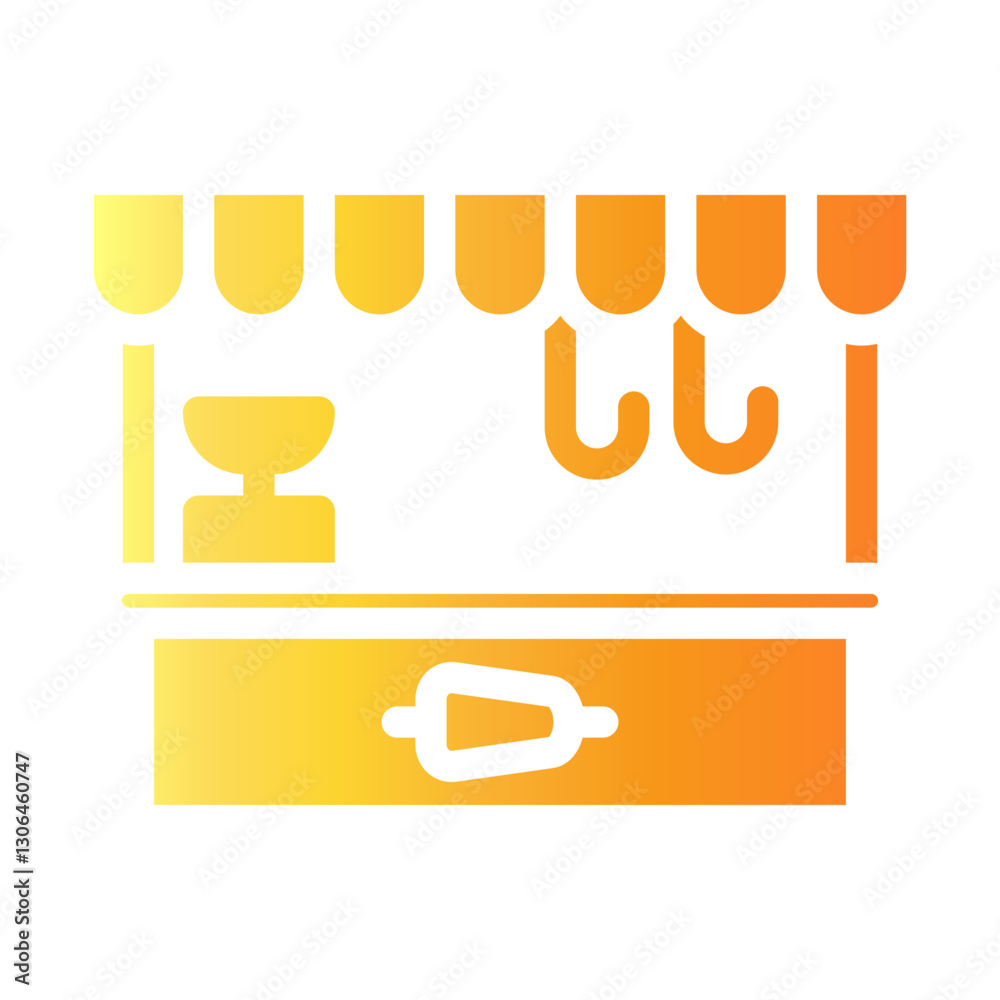 butcher Gradient icon butcher Gradient icon