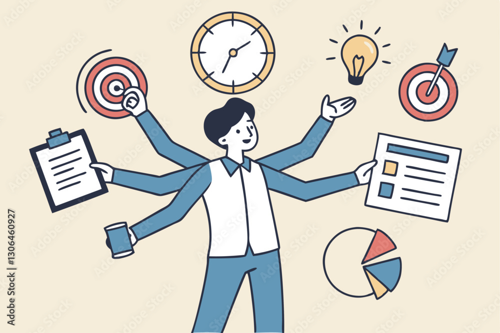 Gestión de proyectos, plan estratégico para administrar los recursos para el desarrollo, proceso de trabajo y planificación, concepto de finalización de tareas, gestor de proyectos inteligente de nego