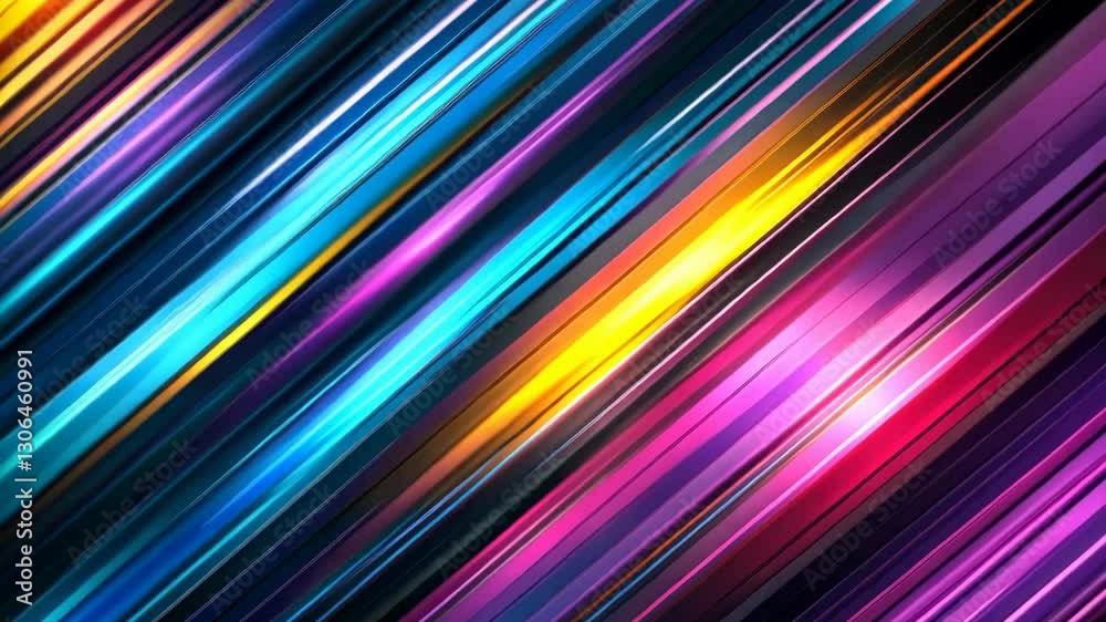 Abstract Diagonal Lines Flowing with Vibrant Colors and Motion Background Abstract Diagonal Lines Flowing with Vibrant Colors and Motion Background