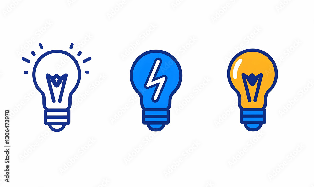 Light Bulbs in Different Styles with Creative Designs and Colors Light Bulbs in Different Styles with Creative Designs and Colors