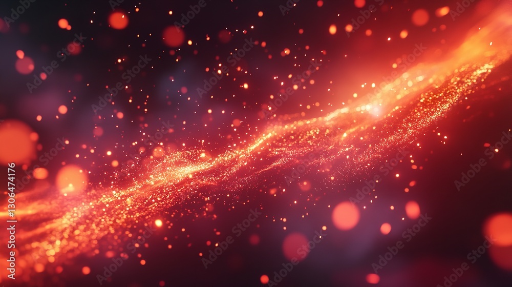 Red glow wave lightning effect abstract background Red glow wave lightning effect abstract background