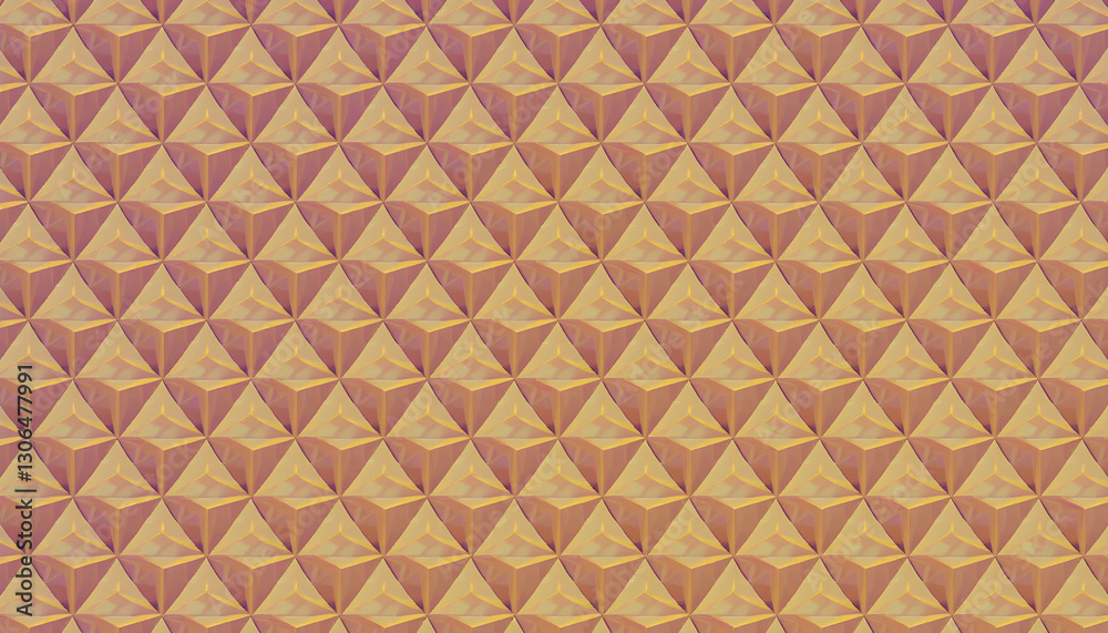 Balanced Abstract Design of Overlapping Triangles with Depth and Flow Balanced Abstract Design of Overlapping Triangles with Depth and Flow