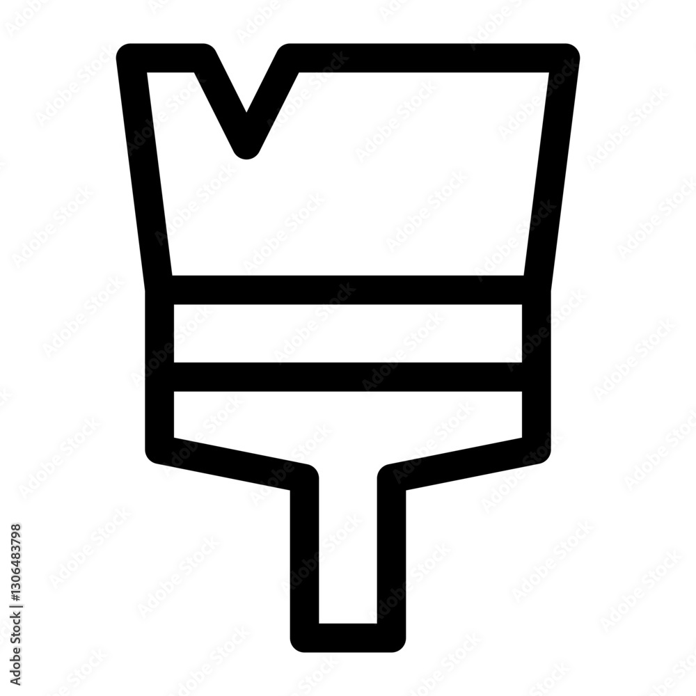 shopping and delivery thin icon shopping and delivery thin icon