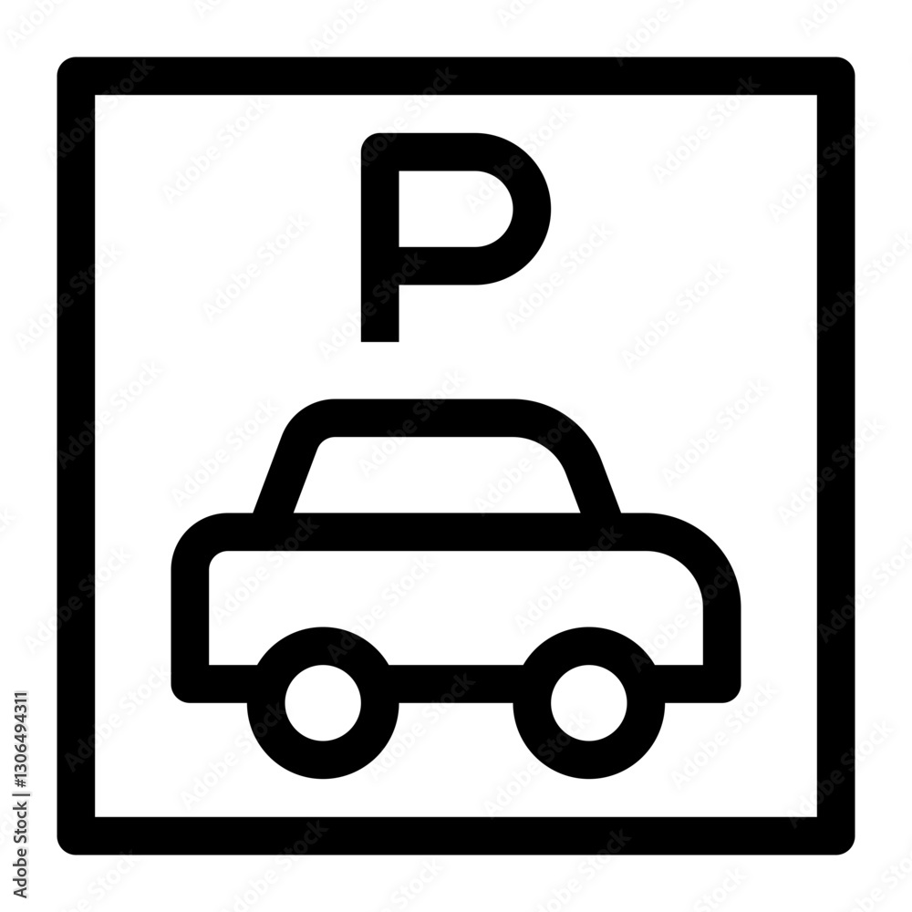 shopping and ecommerce thin icon shopping and ecommerce thin icon