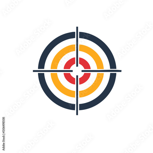 target vector icon design logo